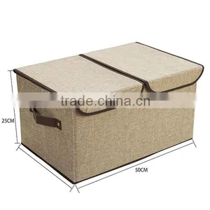 BSCI Audit Factory Cardboard Order Box Fabric Storage Box Foldable thumbnail-3