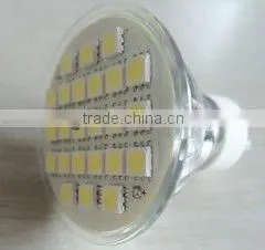 5050 GU10 High Quality LED Spotlight 24 Leds SMD thumbnail-1
