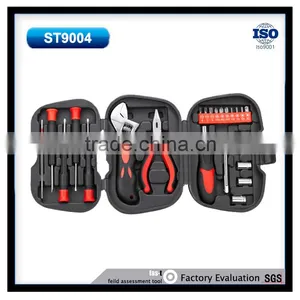 25pcs Kraft World Plastic Box Package Tool Kit , Mini 3 Folded Tool Box thumbnail-1