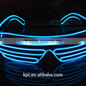 2016 Colorful Glowing EL Wire Glasses Manufacturer for Party thumbnail-3