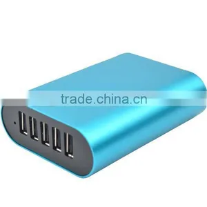 5 Port USB Smart Power Fast USB Charger Travel Wall Charger Station thumbnail-1