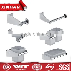 Wholesale Bathroom Accessories Stainless Steel Washroom Hotel Low Price Bathroom Accessories Set thumbnail-1