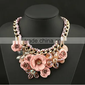 Flower Necklace Costume Jewellry Wholesale Rajasthani Jewellery thumbnail-3