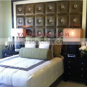 3d Leather Wall Panel for Vietnam Market thumbnail-1
