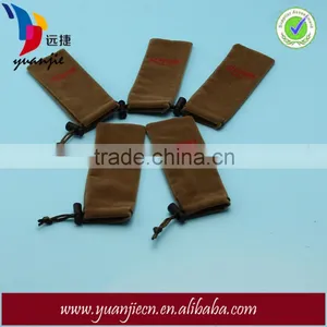 Long Velvet Pen Pouches /Bags With Drawsting thumbnail-1