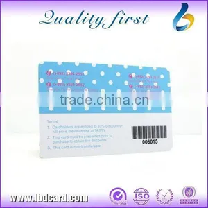 Nice NFC Ntag216 Barcode Cards PVC Cards thumbnail-1