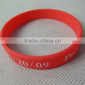 Printed Logo for Promotion Silicon Wristbands thumbnail-4