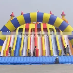Cheap Inflatable Bouncer Giant Inflatable Water Slide for Kids Outdoor Play thumbnail-4