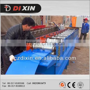 Roof Ridge Tile Galvanized Corrugated Steel Sheets Machine thumbnail-5