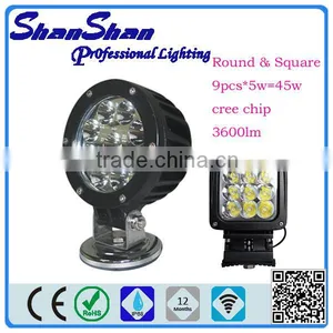 45W 10-30V Cree LED Work Light for Truck/car Alarm Led Indicator Lights thumbnail-1