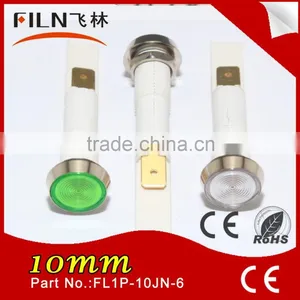 2015 Hot Sales High Light Plastic 10mm Red Led Indicator Light Panel Mount 24v thumbnail-2