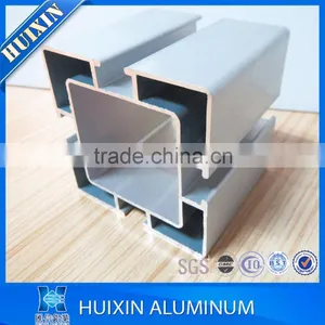 2016 New Anodized Silver 6000 Series Slotted Aluminium Extrusion Profile thumbnail-5