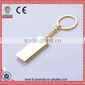 2016 Gold Bullion Kirsite Metal Keychain With Laser Logo thumbnail-3