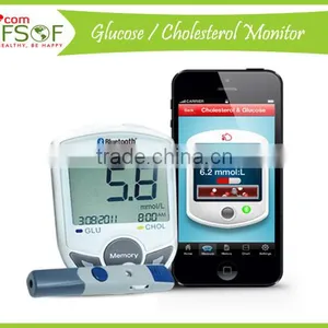 SIFGLUCO-3.1 High Quality Bluetooth Blood Glucose Meter, Cholesterol / Glucose Monitor, Digital Blood Glucose Meter thumbnail-1