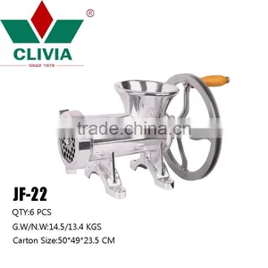 JL-22 Aluminum Alloy Industrial Electric Meat Chopper thumbnail-1