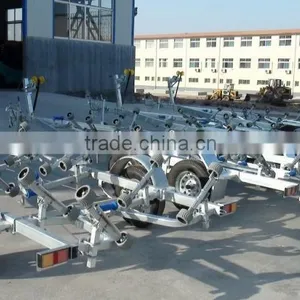 Heavy Duty Dual or Single Axel Galvanized Trailer Boat thumbnail-1