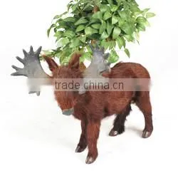 Custom Plush Pet Christmas Singing Toys Reindeer thumbnail-3