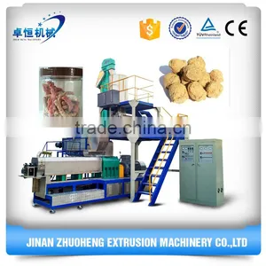 Advanced Defatted Soya Beans Food Texture Proteinas Process Line Making Machine thumbnail-1