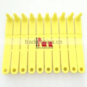 Sheep Ear Tag 74*8 mm Yellow One Piece Ear Tag thumbnail-1