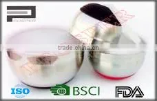 Popular Stainless Steel Mixing Salad Bowl With Silicone Botton thumbnail-3