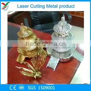 Laser Cutting Stainless Steel Decoration/yellow Crane Tower thumbnail-1