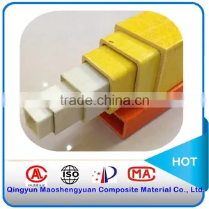 Fiberglass Reinforced Plastic Square Pipe Type-50*50*5mm/frp Rectangular Tube thumbnail-1