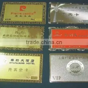 Metal Card/Business Card for Gift/VIP/Promotion thumbnail-2