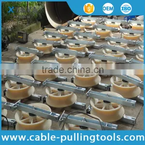 Overhead Transmission Line OPGW Stringing Pulley Blocks 660x100mm thumbnail-2