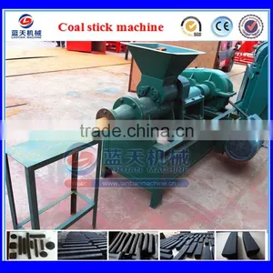 30 Years Screw Press Stick Shape Bbq Charcoal Powder Briquette Machine/charcoal Briquette Machine Seller thumbnail-4