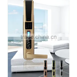 High-performance Fingerprint Passwords Key Sliver Smart Door Lock for Home/office/hotel thumbnail-2