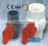 PVC BALL VALVE WITH Pressure Gauge 1.0Mpa/10bar /10.2kgf/cm 2 thumbnail-4