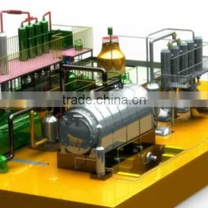 MiNi Waste Plastic/Tires/Rubber Pyrolysis Plant/Waste Recycling Plant thumbnail-6
