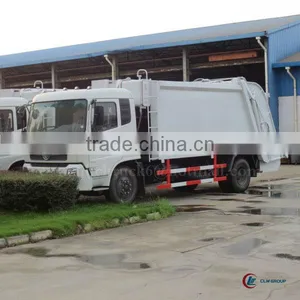 DONGFENG KINGRUN 4*2 Compression Garbage Box Truck 8m3 thumbnail-1