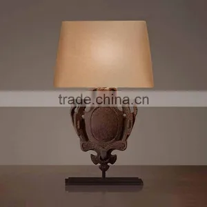 American Provincial Decorative Lighting Iron Casting Table Lamp thumbnail-1
