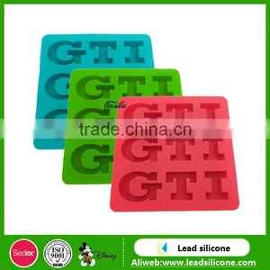 Existing Molud New Arriva Word Shape Silicone Ice Cube Tray thumbnail-3