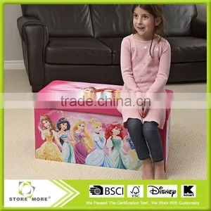 Disney Audit Suppliers Foldable Storage Ottoman, Princesses thumbnail-5