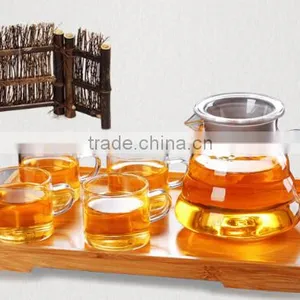 Good Glass Teapot With Stainless Steel Infuser & Lid, Borosilicate Glass Tea Pots Stovetop Safe, 27 Ounce thumbnail-1