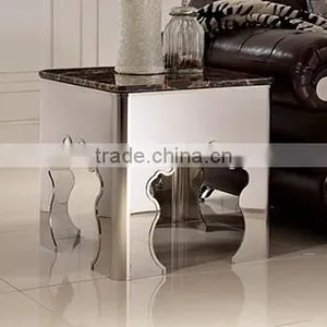 D373 China Supplier Marble End Table Square Marble End Table thumbnail-4
