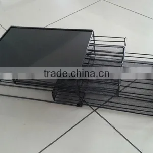 Hangzhou New Hot Metal Mesh 70K- Cup Capacity Two-tier Coffee Cup Pod Drawer Holder Tea Cup Capsule Metal Holder thumbnail-1