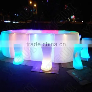 High End Nightclub Bar Counter, Luxury LED Bar Counter/bar Table Design thumbnail-1