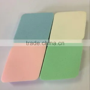 4Pcs Colorful Suqre Shape Latex Sponge Makeup Sponge Manufacturer thumbnail-1