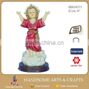 12 Inch Resin Religious Items Craft Home Decoration Figurine Nino Statues Baby Jesus thumbnail-2