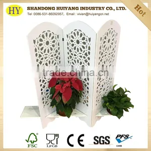 Factory Supply Custom Small Folding Engraving Room Divider thumbnail-1