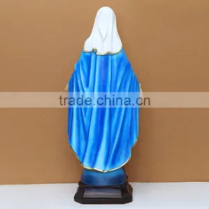 Catholic Elegance Resin Virgin Mary Baby Jesus Statues thumbnail-6
