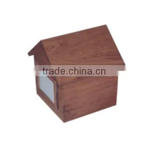 China Funeral Supply Pet Cremation House Shape Urn thumbnail-1
