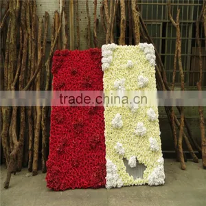 SJ0062204 Hot Sale Artificial Artificial Flower Wall for Weeding Decoration thumbnail-2