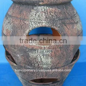 Antique Terracotta Jar - Terracotta Pot thumbnail-1