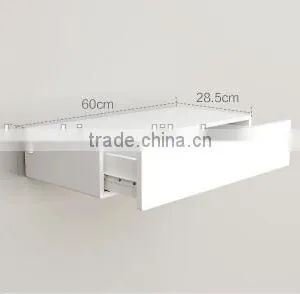 Creative Design Organizer Home Furniture for Storage Wood Wall Mounted Shelf With Drawer thumbnail-6