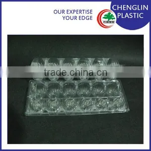 Blister Clear 12 Holes Pvc Disposable Plastic Egg Tray thumbnail-1
