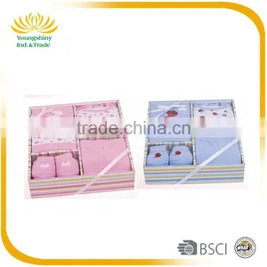 5Pcs 100% Cotton Baby Clothes Gift Set thumbnail-1